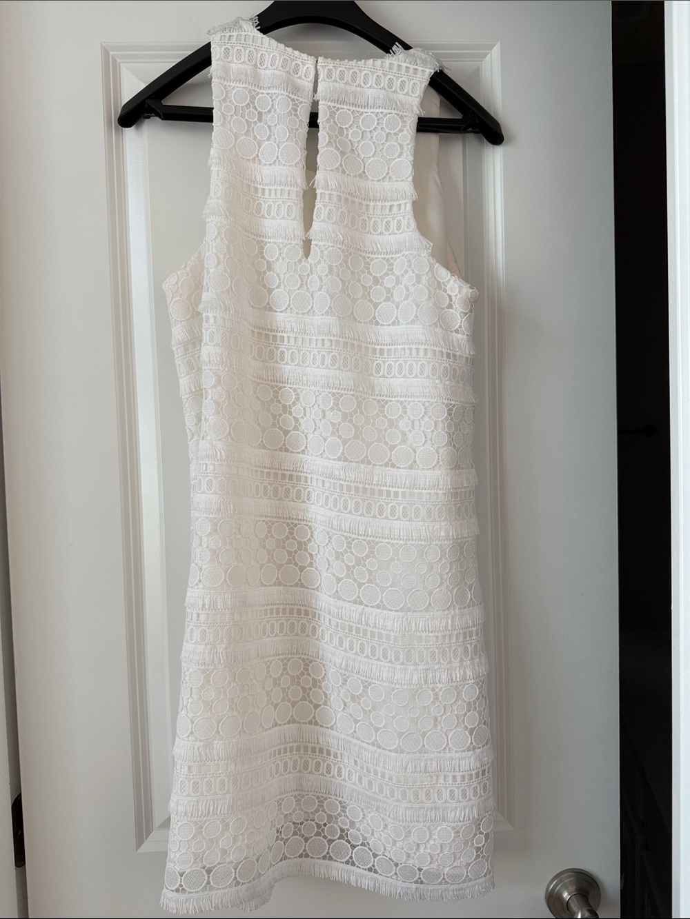 Lilly Pulitzer White Lace Midi Shift Dress - Picture 5 of 6